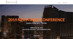 Desktop Screenshot of nexthomeevents.com